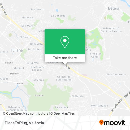 PlaceToPlug map