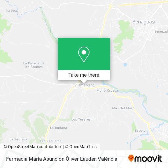 Farmacia María Asuncion Óliver Lauder map