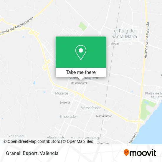 Granell Esport map