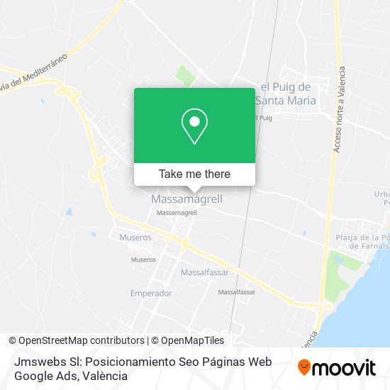 Jmswebs Sl: Posicionamiento Seo Páginas Web Google Ads map