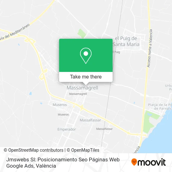 Jmswebs Sl: Posicionamiento Seo Páginas Web Google Ads map