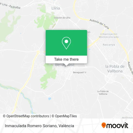 Inmaculada Romero Soriano map