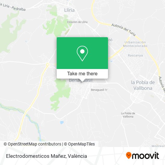 Electrodomesticos Mañez map