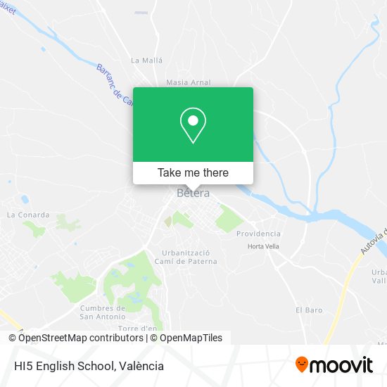 HI5 English School map