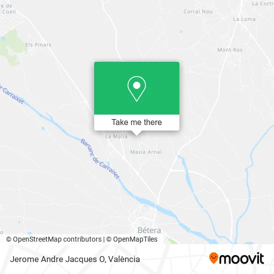 Jerome Andre Jacques O map
