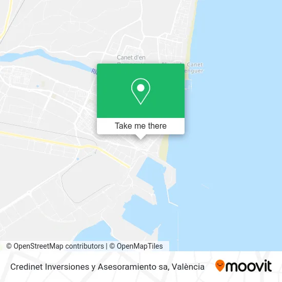 Credinet Inversiones y Asesoramiento sa map