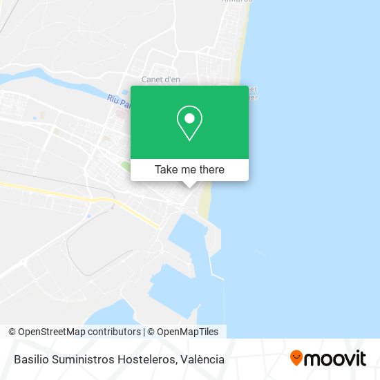 Basilio Suministros Hosteleros map