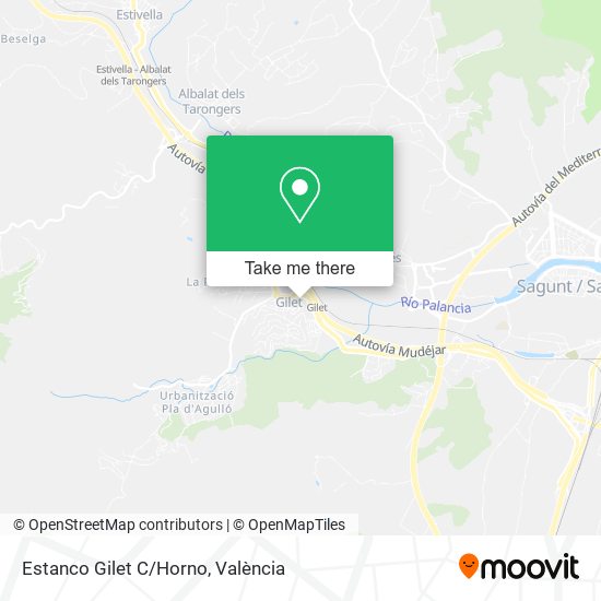 Estanco Gilet C/Horno map
