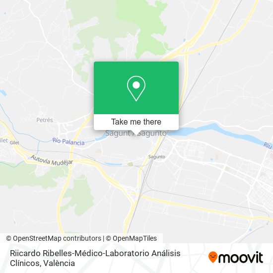 Riicardo Ribelles-Médico-Laboratorio Análisis Clínicos map
