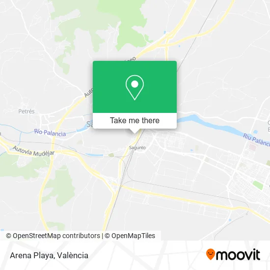Arena Playa map