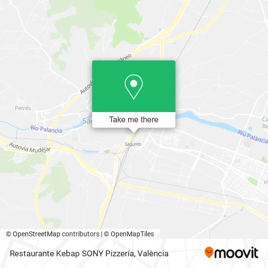 Restaurante Kebap SONY Pizzería map