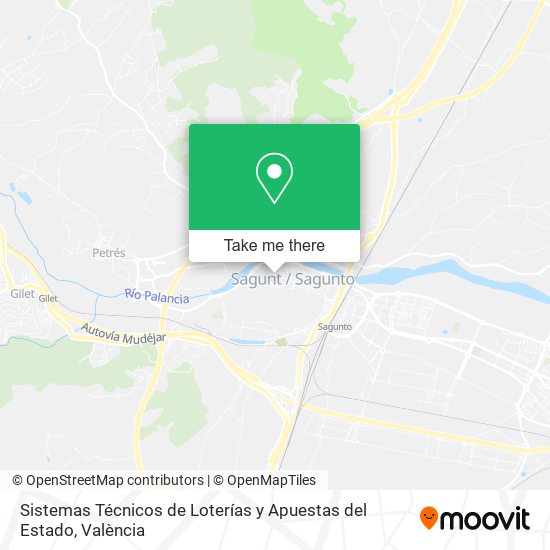 Sistemas Técnicos de Loterías y Apuestas del Estado map