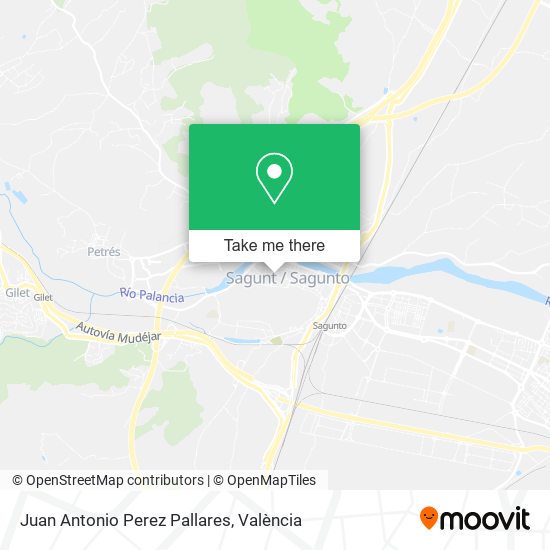 Juan Antonio Perez Pallares map