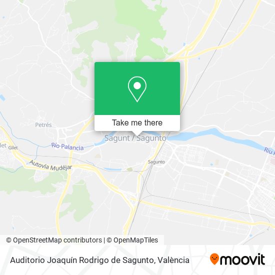 Auditorio Joaquín Rodrigo de Sagunto map