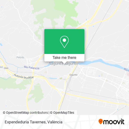 Expendeduria Tavernes map