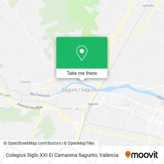 mapa Colegios Siglo XXI Ei Camarena Sagunto