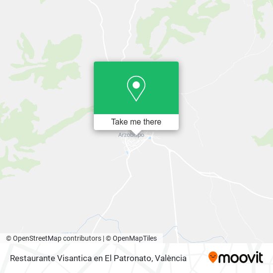 Restaurante Visantica en El Patronato map