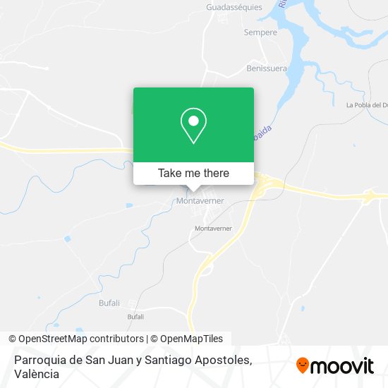 Parroquia de San Juan y Santiago Apostoles map