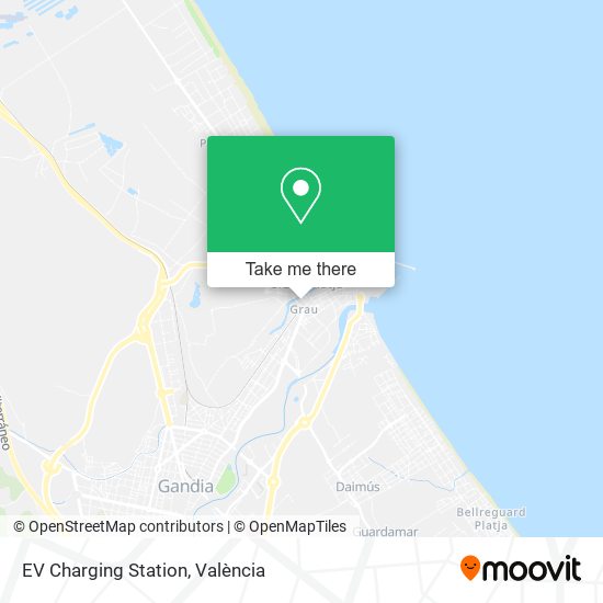 mapa EV Charging Station