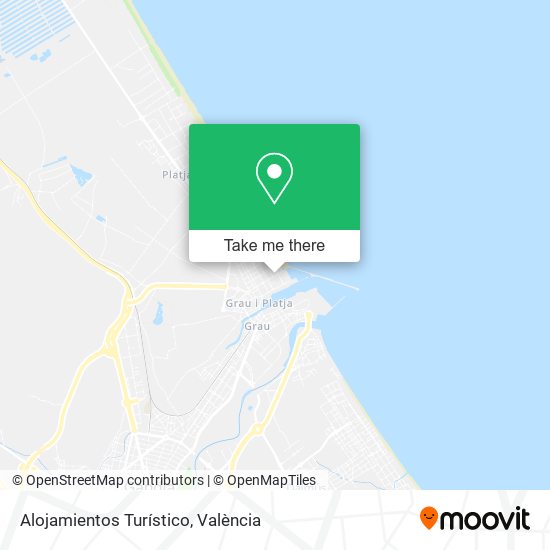 Alojamientos Turístico map