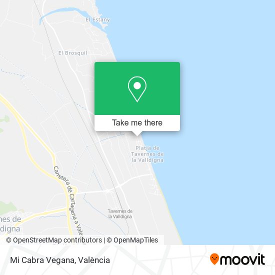 Mi Cabra Vegana map