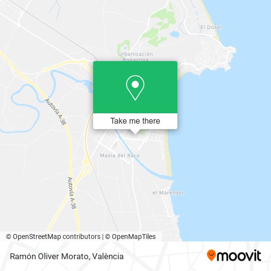 Ramón Oliver Morato map