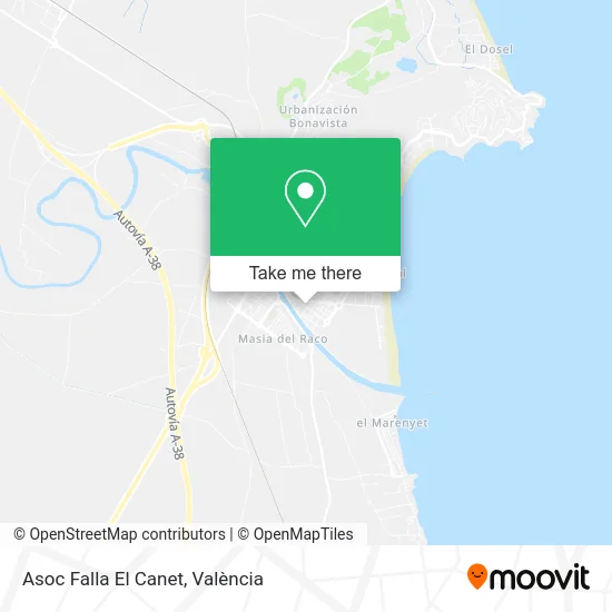 Asoc Falla El Canet map