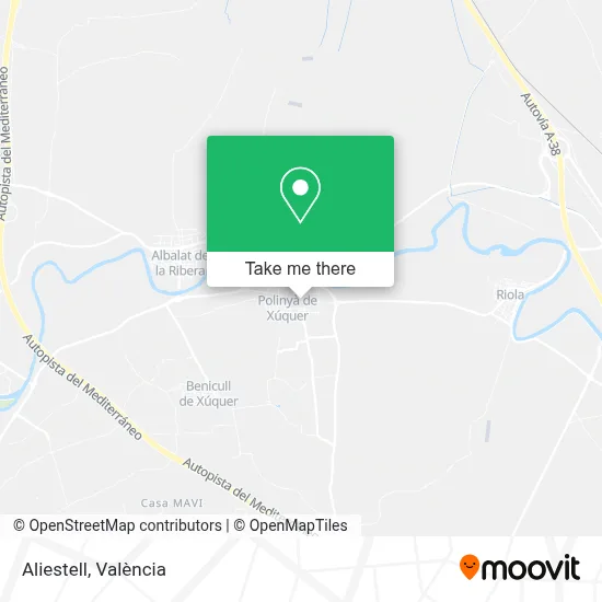 Aliestell map