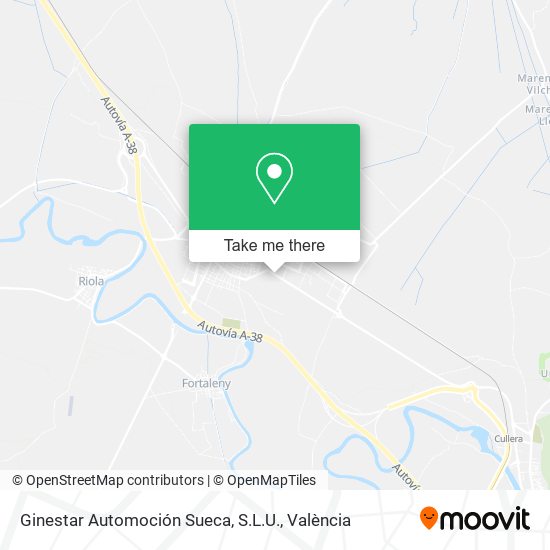 Ginestar Automoción Sueca, S.L.U. map