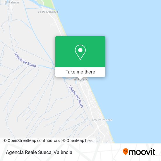 Agencia Reale Sueca map