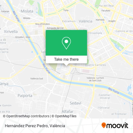 Hernández Perez Pedro map
