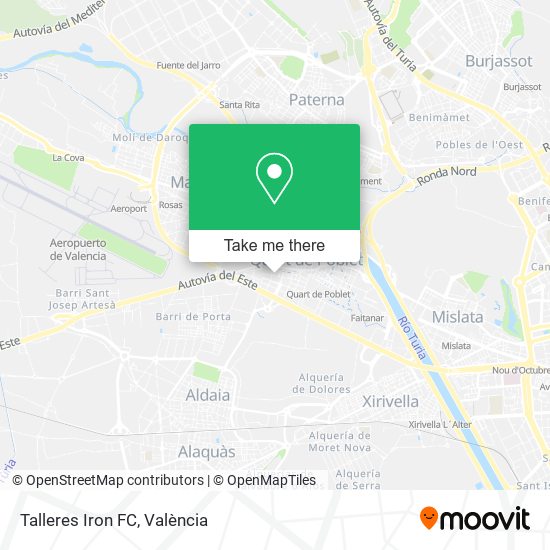 Talleres Iron FC map