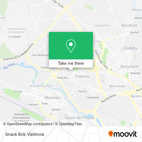 Snack Bck map