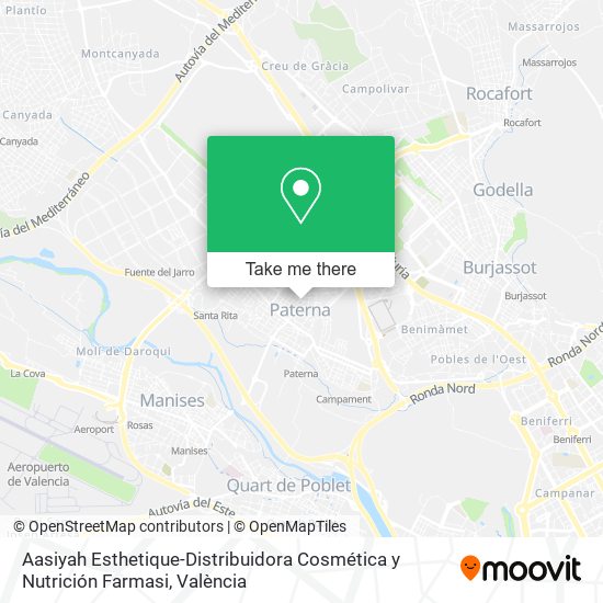 Aasiyah Esthetique-Distribuidora Cosmética y Nutrición Farmasi map