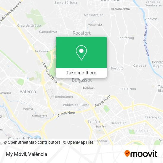 My Móvil map