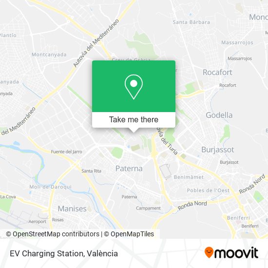 EV Charging Station map