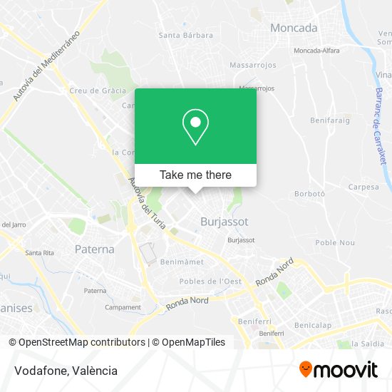 Vodafone map