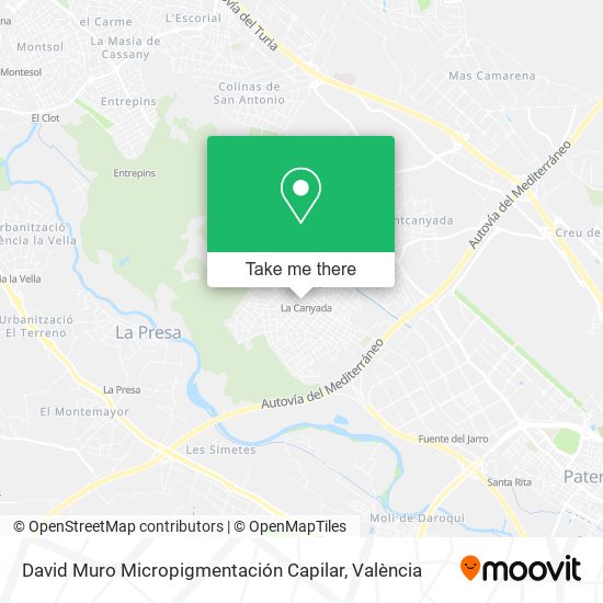 David Muro Micropigmentación Capilar map