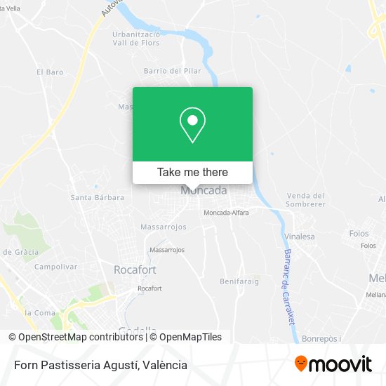 Forn Pastisseria Agustí map