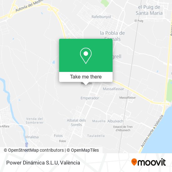 Power Dinámica S.L.U map
