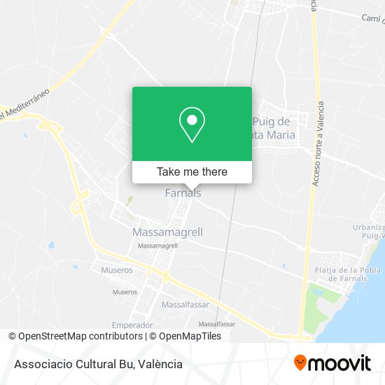 Associacio Cultural Bu map