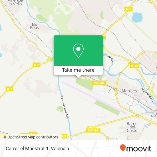 Carrer el Maestrat 1 map
