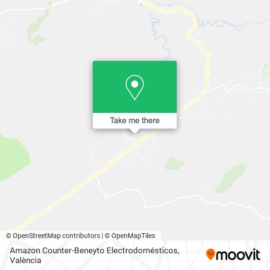 Amazon Counter-Beneyto Electrodomésticos map