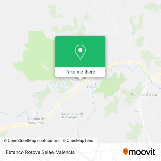 Estanco Rotova Selae map