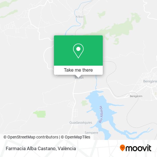 Farmacia Alba Castano map