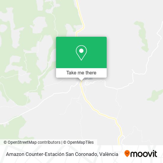 Amazon Counter-Estación San Coronado map