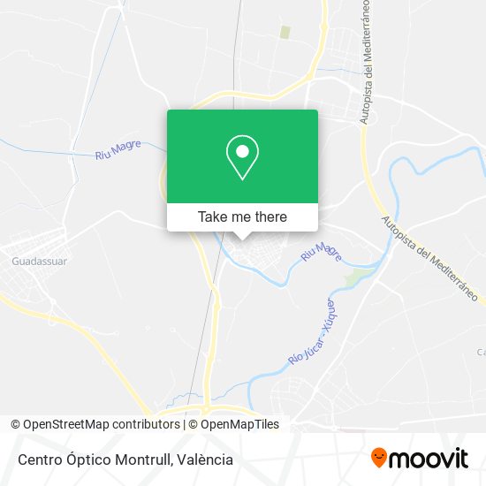 Centro Óptico Montrull map