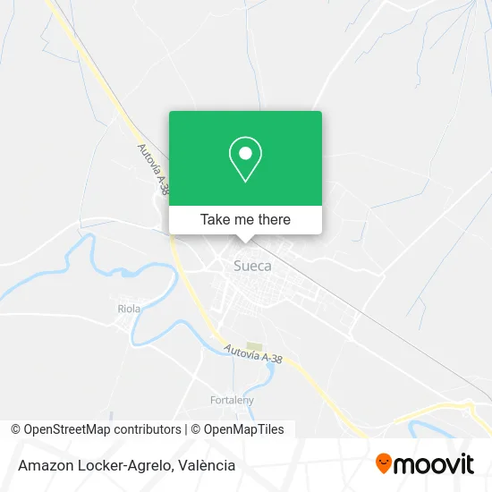 Amazon Locker-Agrelo map