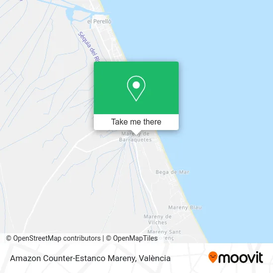 Amazon Counter-Estanco Mareny map