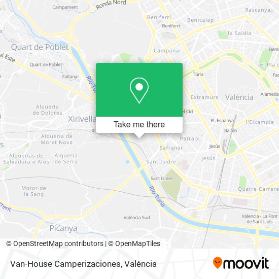 Van-House Camperizaciones map